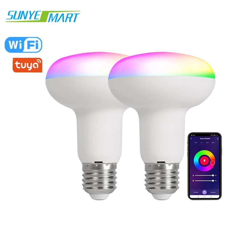 App Control Home Decoration 16 Millions Colour Change 9W 12W RGB Smart Bulbs Wifi Light Bulbs