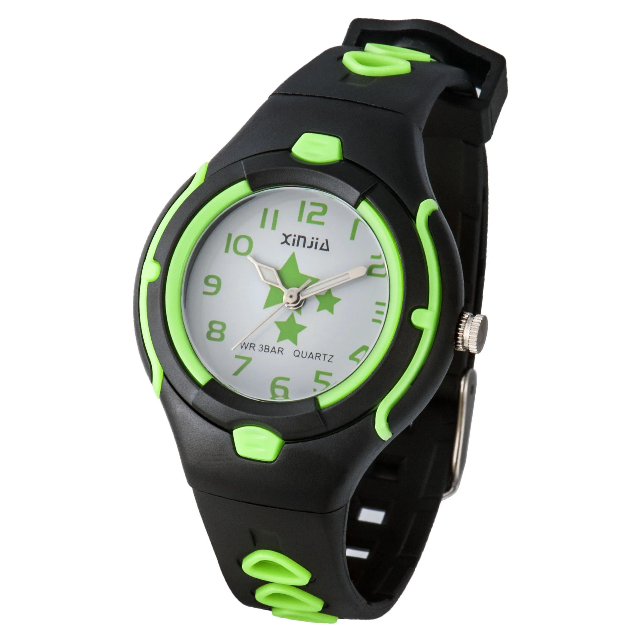 Новейшие дети мультфильм аналоговые кварцевые часы. Детские часы