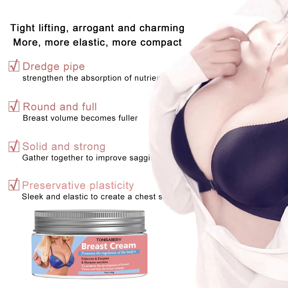
Bust Care Cream Breast Enlargement Pills Firming Bigger Capsules Big Boobs Enhancer Beautiful Sexy 50 ml 