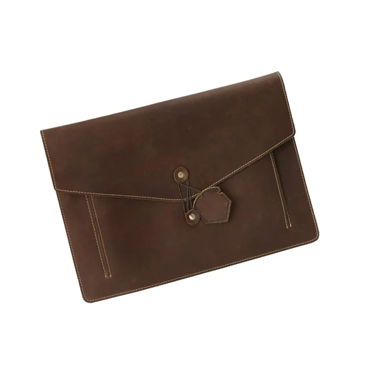 Premium Quality Latest Design Luxury Leather ladies laptop fashion luxury design computer bags 14 inch Laptop Handmade Sleeve Co