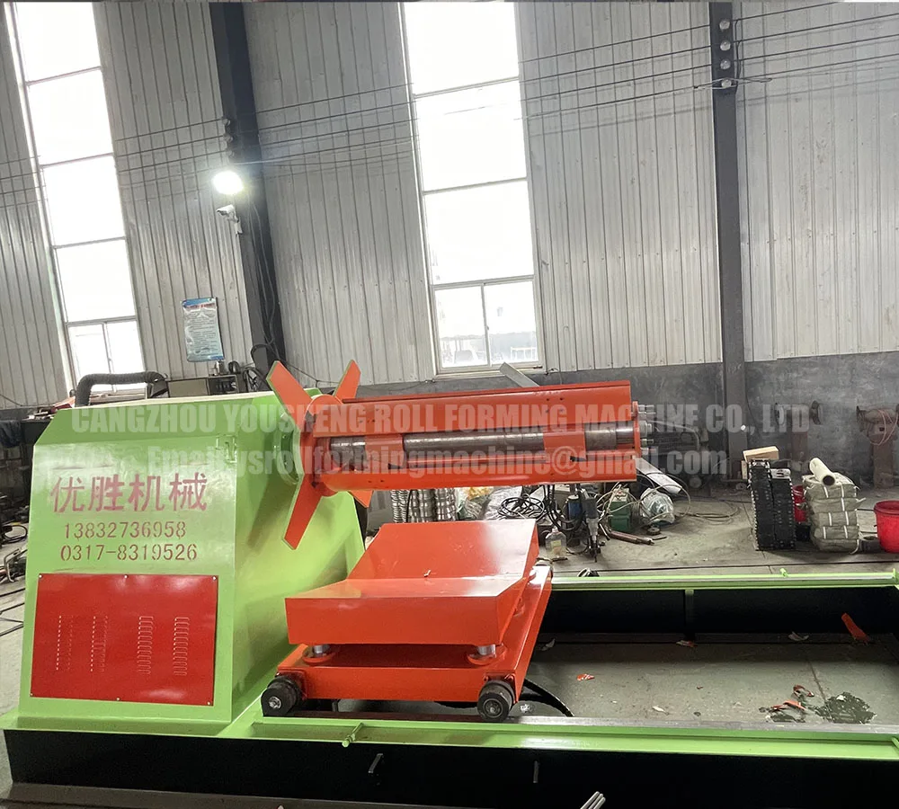 Chinese sale wholesale prices 5 Ton Hydraulic Galvanized Steel Coil Decoiler