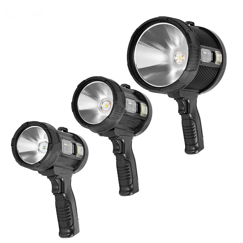 1700 Lumen Professional Rechargeable Flashlight Torch Portable P50 Emergency Spotlight Flashlight Long Range Flashlight Torch