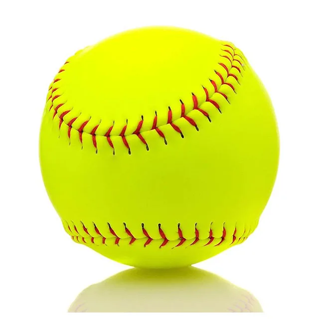 Professional Players 12 inch 11 inch Premium Optic Yellow Softball Practice cork Softball
