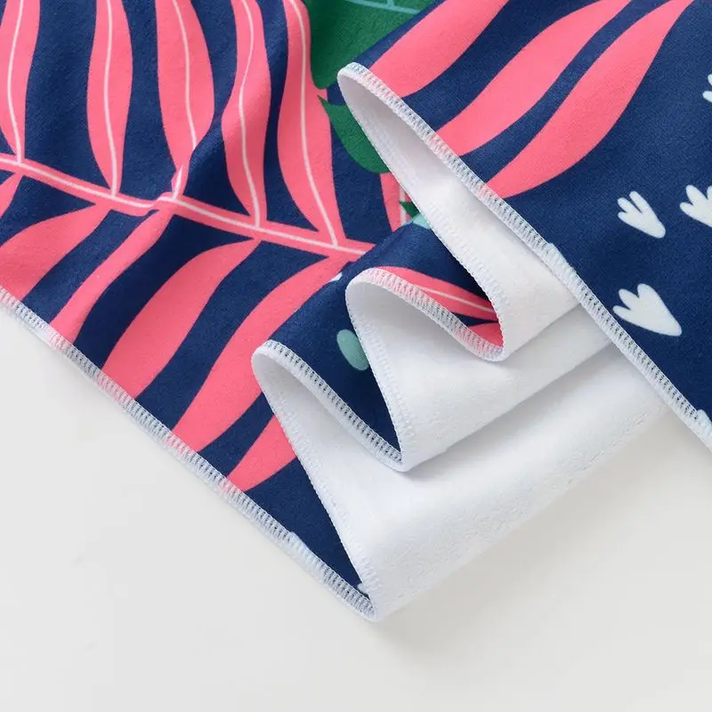 60X120cm Microfiber Sports Towel Gym Towel Digital Printing Suede Beach Towel