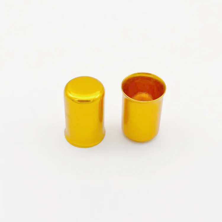 Round Metal Tin Empty Candle Container Candle Base Tealight Candle Holder Cups