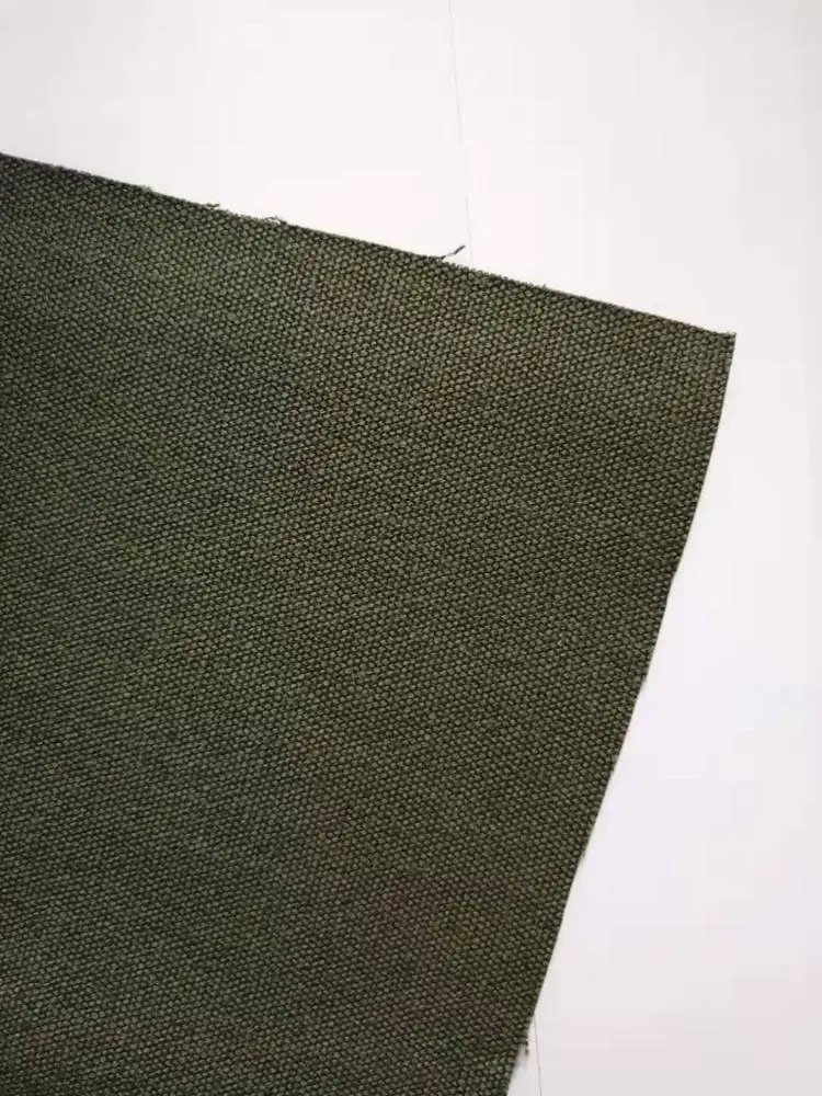 IMO certified Hemp Organic Cotton Canvas Fabric 7/2x7/2 for bag,fabric and shirts