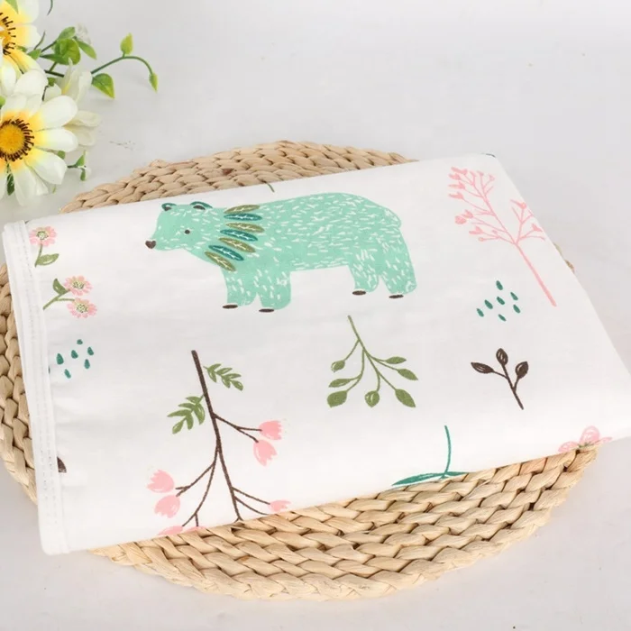 Colorful Baby Kids Sleeping Urine Pad Breathable Bed Changing Mat