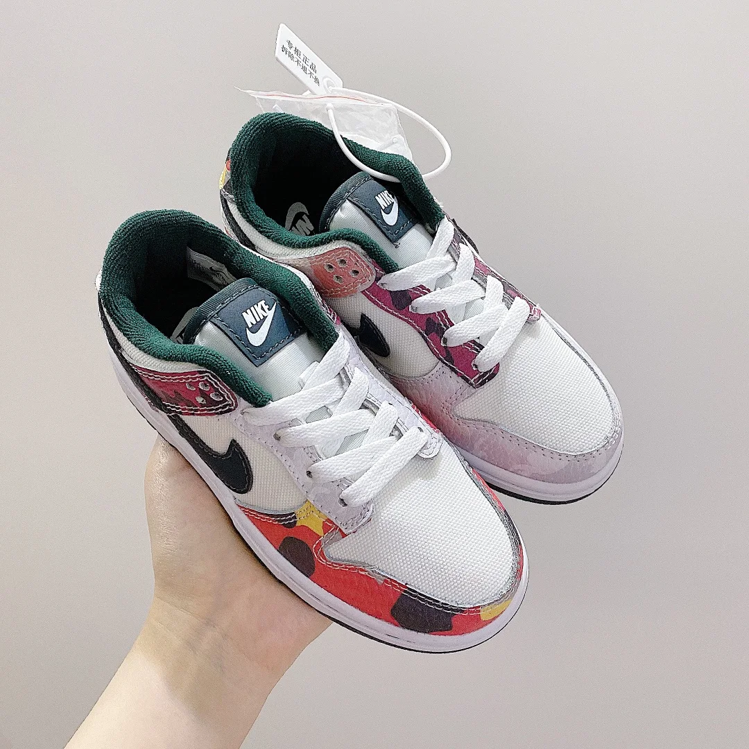 OG Quality Color Mixing Children Casual Shoes Nike Dunk Sneaker for