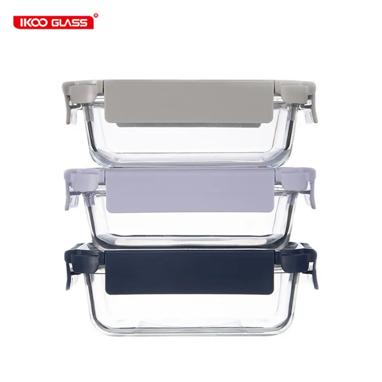 takeaway glass thermal food container set tiffin box lunch BPA free