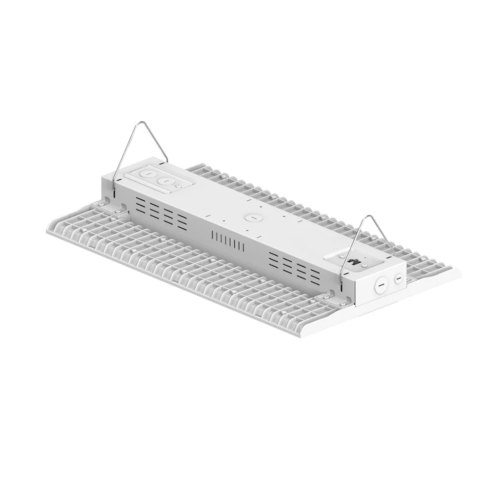 300w 110v 100-305V Led Linear High Bay Light 200w 0-10v Dimmable Motion Sensor Highbay Linear Style