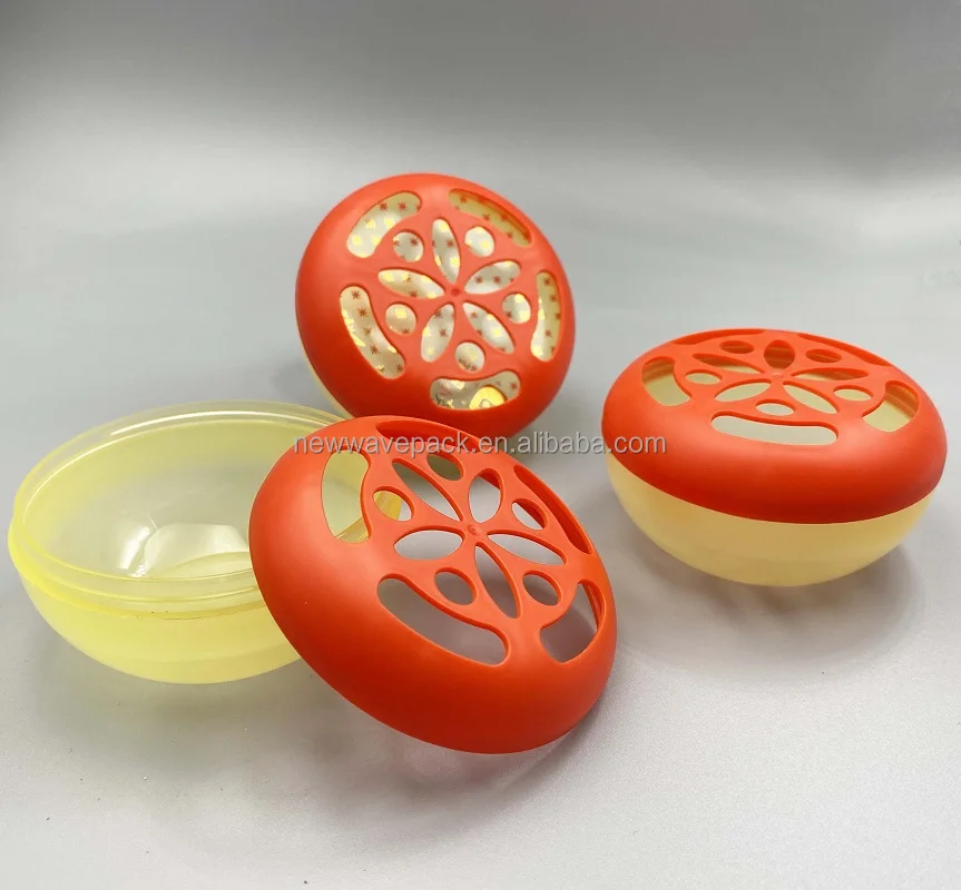 plastic air freshener refills can 100ml empty  jar with hallowed  cap air freshener container