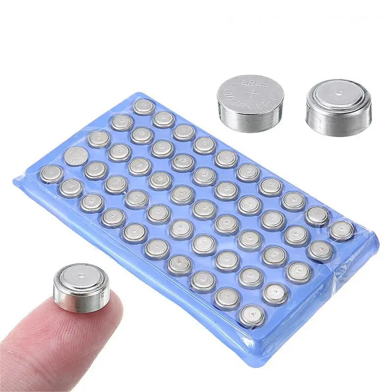 50pcs LR44 AG13 L1154 357 SR44 1.5V Toy Watch Battery Watch Electronic Clock Button Battery
