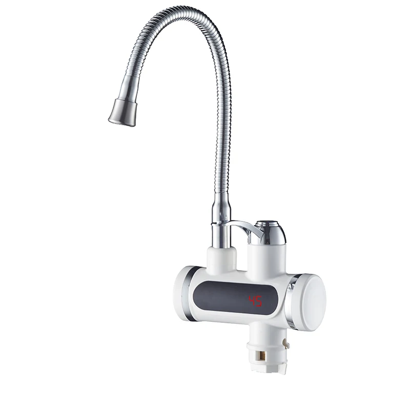 Современный новый дизайн мгновенный Электрический водонагреватель Faucet белый цвет мгновенный кран с горячей водой Электрический кран