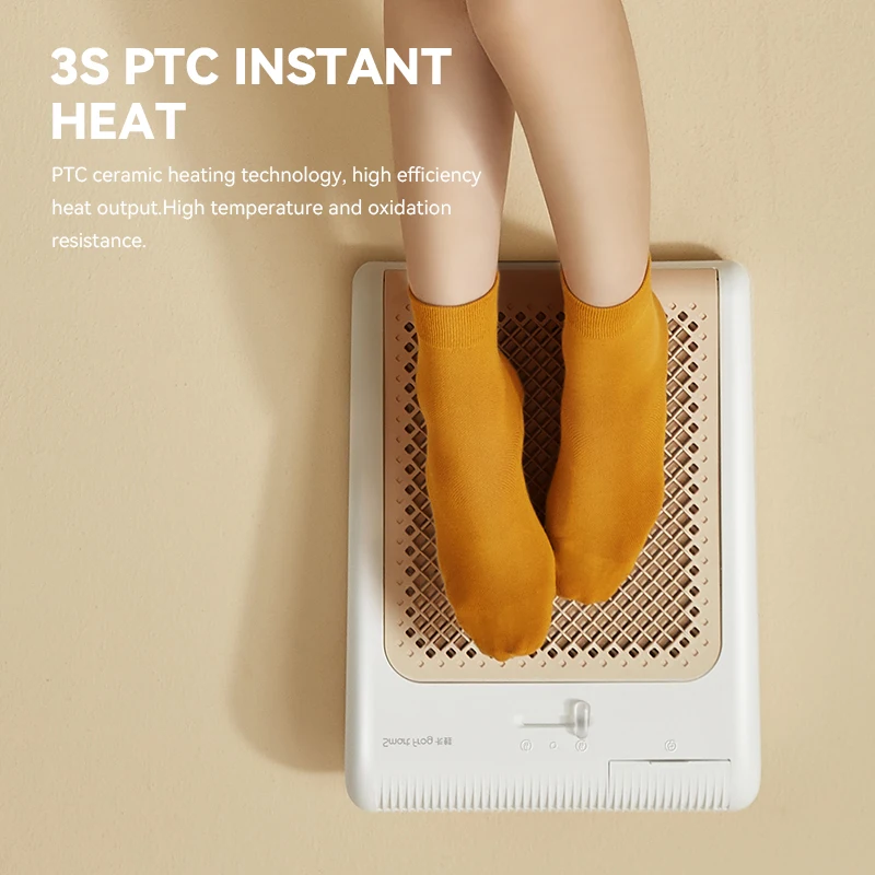 New PTC Heaters for Winter Home Electric Heater Feet Warmer for Home Office Portable Electric Foot Heater