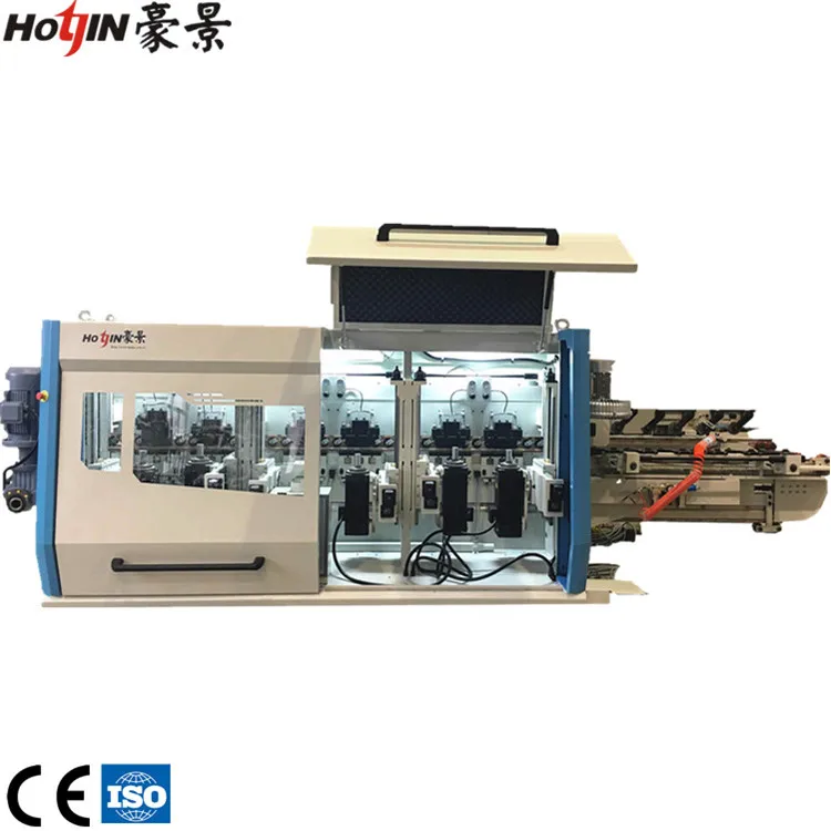 Calcium silicate boards double end tenoner machine in building machinery