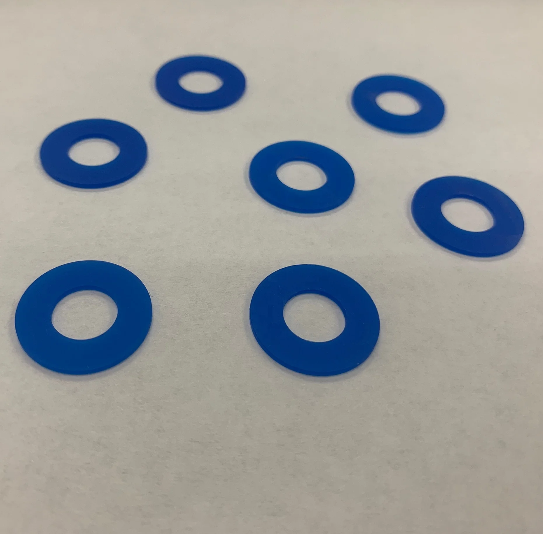 #80 Custom Silicone Rubber Diaphragm Rubber Washer  For Medical Use