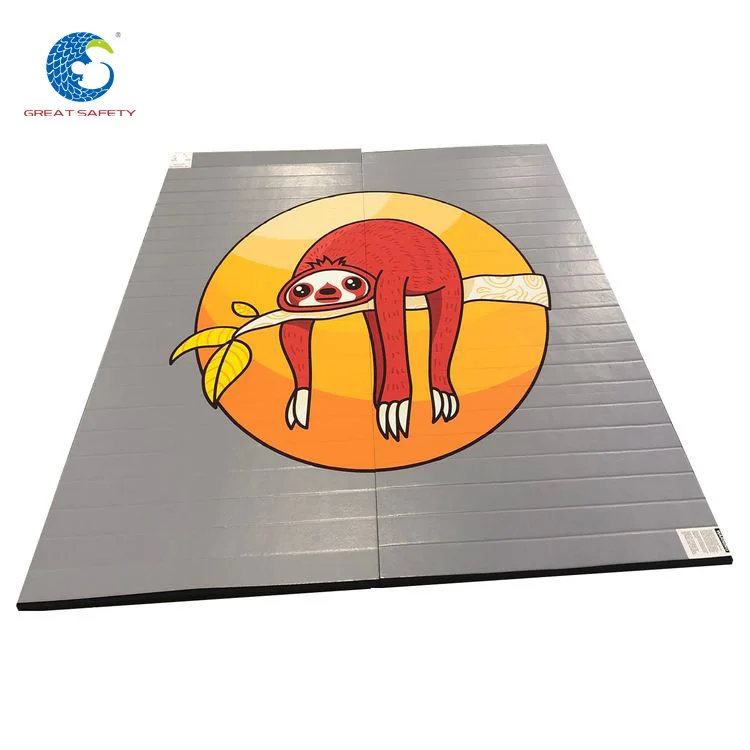 Roll out mats gymnastics service sports fan roll out grappling mats With rollout mat install