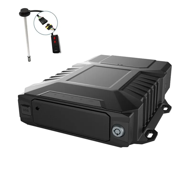 1080P 8CH Mobile DVR GPS Car ADAS+DSM Monitoring H.265 Compression HDD 8ch 1080P AHD Video Recording