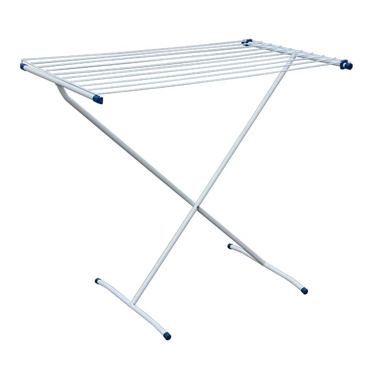 Classic Powder Coating Iron Wire 2.7mm 10 Bars 9M Iron coating folding cloth racks