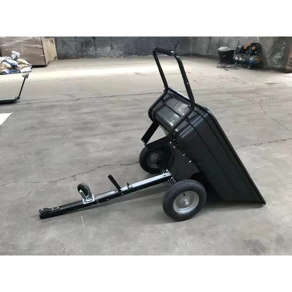 Utility Cart Wagon Heavy duty tractors tilting cart trolley dump wagon truck car tipper