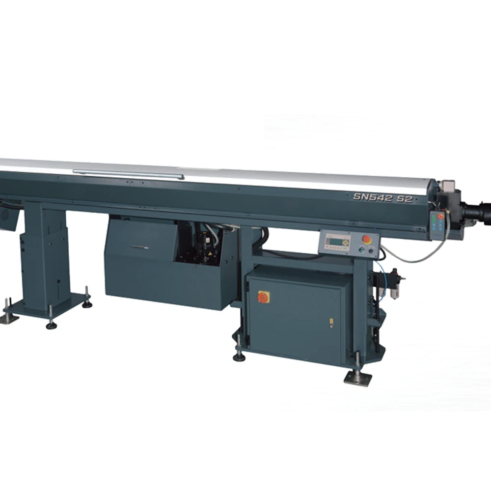 LNS SN542 S2 Interfacing With Any Type Of Cnc Lathe Remote Control Box Gives Maximum Operation Convenience Cnc Lathe Bar Feeder