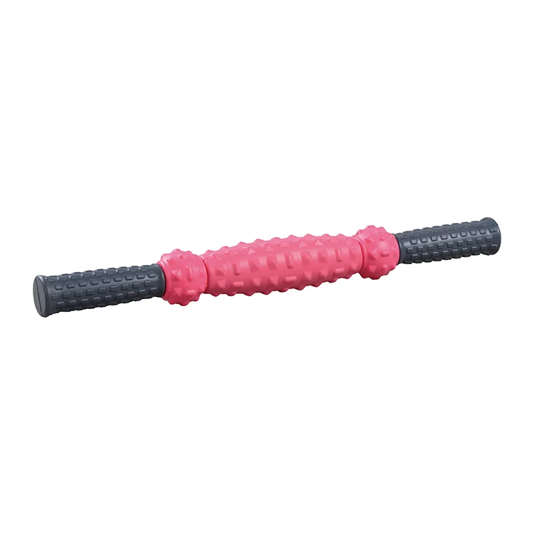 custom men women fitness back massage roller stick adjustable high qualtity muscle massage roller stick