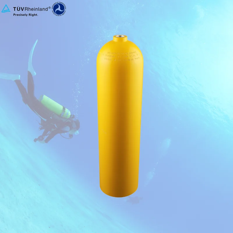 ZX Oxygen Cylinder TPED Recyclable S80 S40 S53 S63 S06 S19 Air Cylinder For Scuba Diving