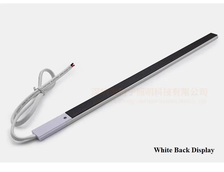 Wholesale Mini Super Slim Power Track Shelf LED Light System Connectors Commercial Power Rail for Retail Store Iron Shelves