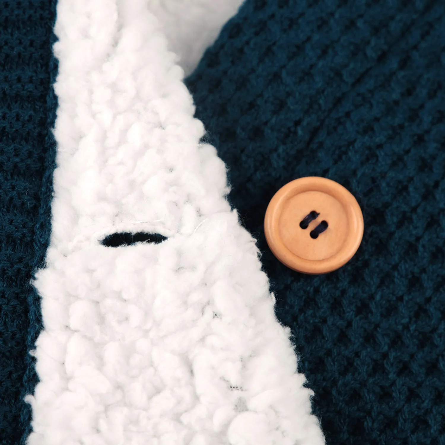 
Baby Jacquard Multi-purpose Stroller Thick Knitted Stroller Button Plus Velvet Baby Sleeping Bag Blanket For Baby 