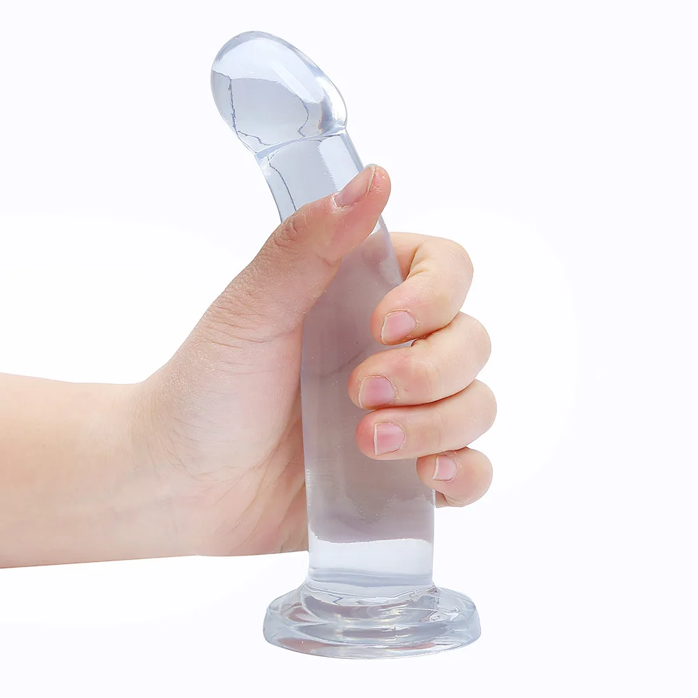 SM Transparent Suction Cup Dildo for Men and Women Anal Expansion Device Vaginal Masturbate Unisex Products