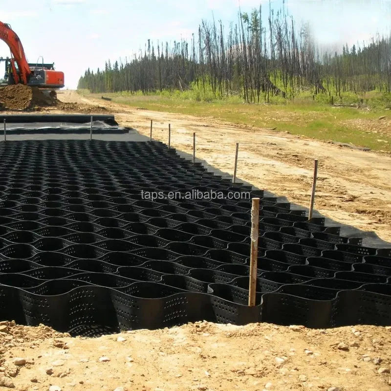 geocell ground grid paver geocell honeycomb web hdpe geocell for road