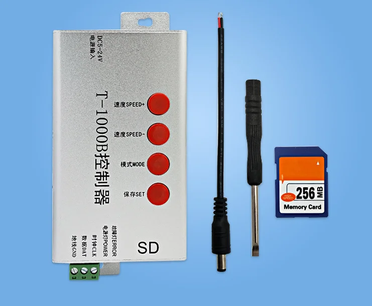 Led programmable controller fulcolor led pixel lamp point light source line
