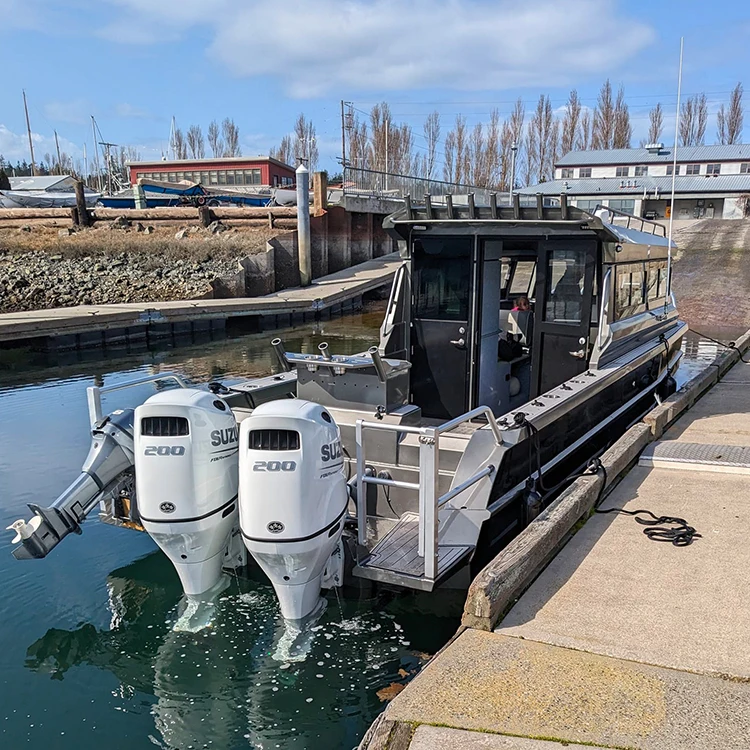 Hot Sale Luxury Fishing Boat Party Fishing Boat For Water Sports 8 Passenger Fishing Boat With Engine