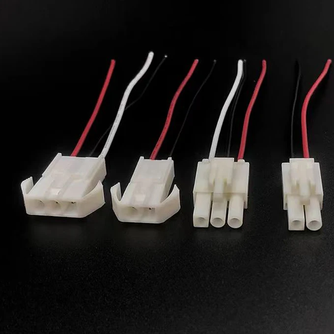 Original 10a  2 Pin Way Connector 4.5Mm El-2P With 20Cm Cable 22Awg Plug Wire To Wire Male Connector