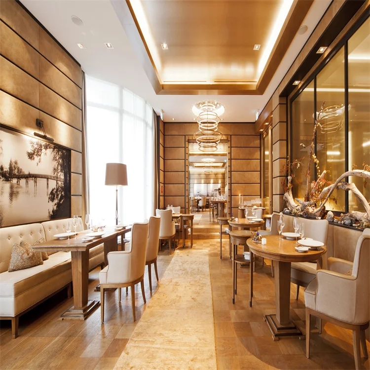 Bedroom Furniture Set Luxury Style Hotel Project Walnut Solid Wood American Delta Hotel Furniture Set