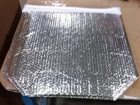 Inflatable Bottom Aluminum Foil Bubble Envelope Machine