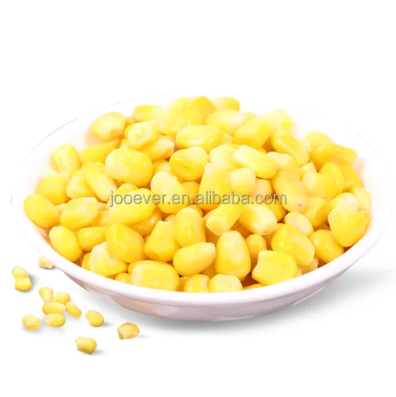 China HACCP BRC IQF Frozen Sweet Corn kernels