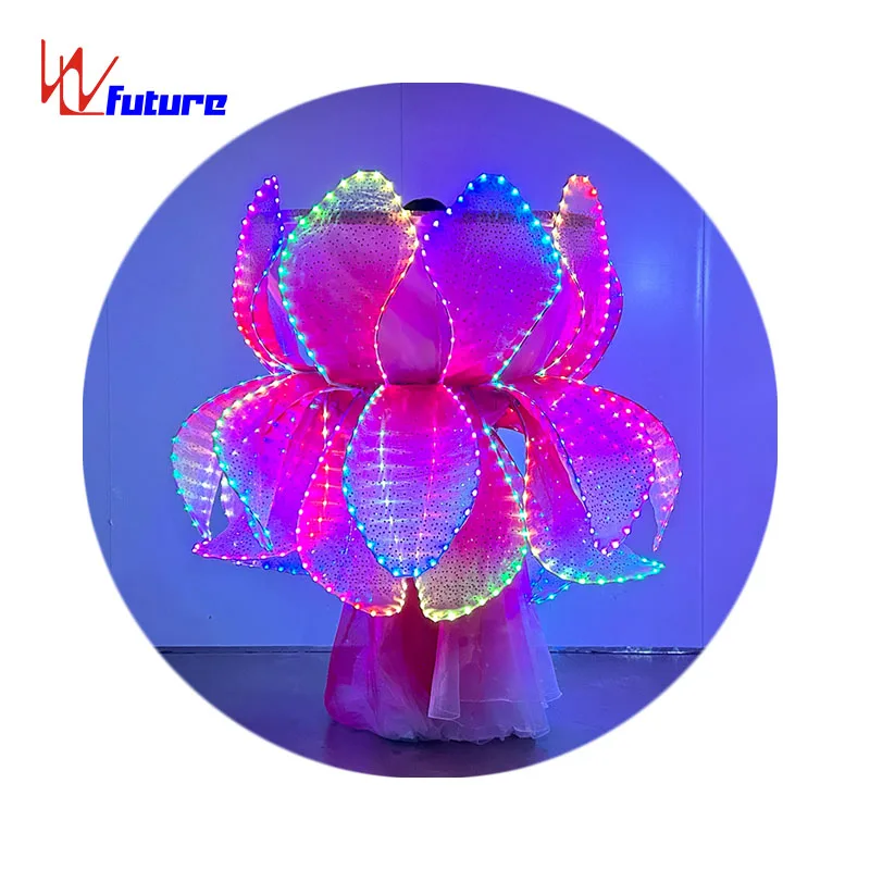 future 360 pixel programmable control luminous petal skirt