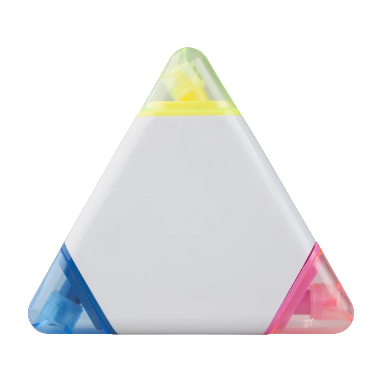 Wholesale Promotional Triangle Highlighter Marker Pen Custom Logo School Gift 3 Colors Highlighter Pen