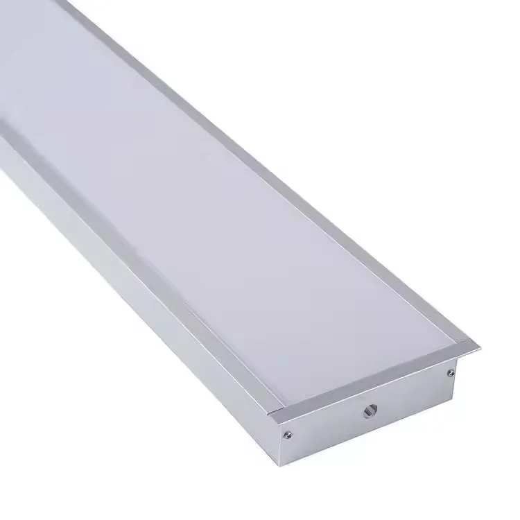 Wholesale Aluminum Led Lamps Linear Workshop Commercial LED Flat Noodles Ceiling Lamp