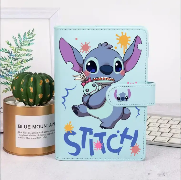 XUX stitch блокнот мультяшный ученик Писаные бумажные тетради школьные канцелярские