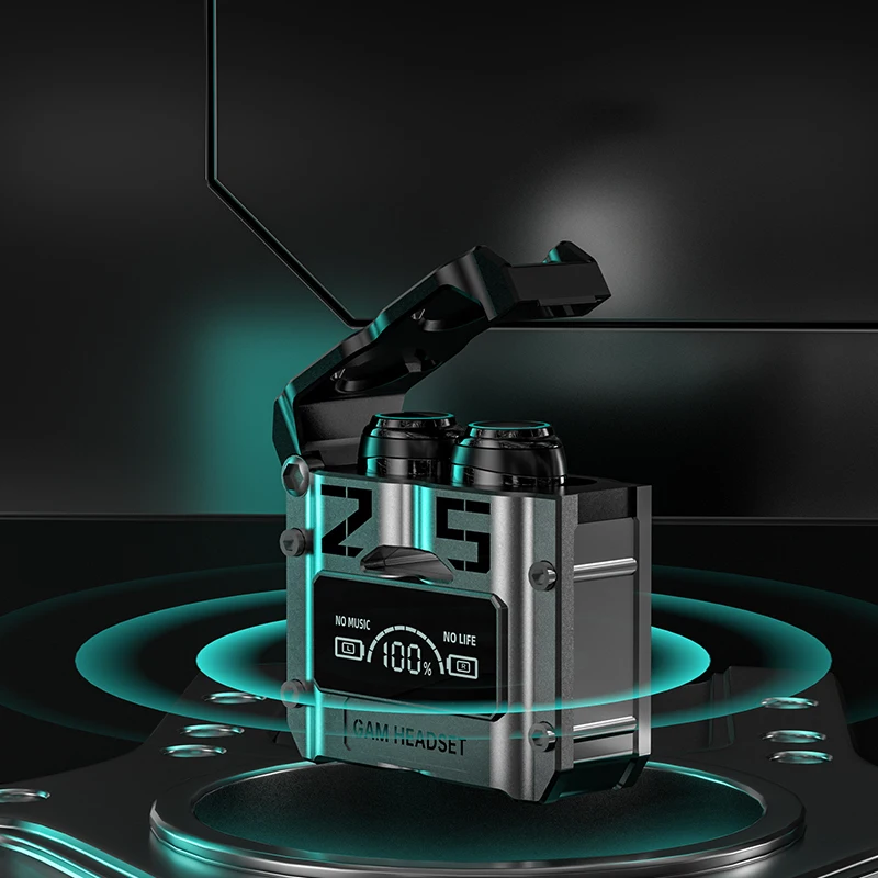 New Arrival M25 Gaming Headset True Wireless Headset M45 Long Battery Life Fingerprint Touch Control In-Ear Gaming Headset