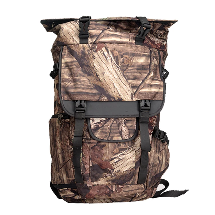 
Hiking backpack supplier camouflage outdoor backpack durable waterproof travelling backpack 