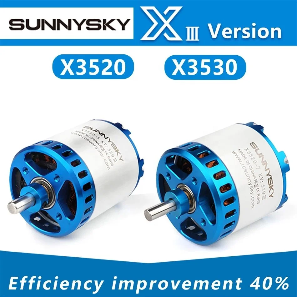 Original SUNNYSKY X3520-III X3530-III 560KV 780KV 445KV Brushless Motor with Box for RC Quadcopter Airplanes Fixed Wing Plane