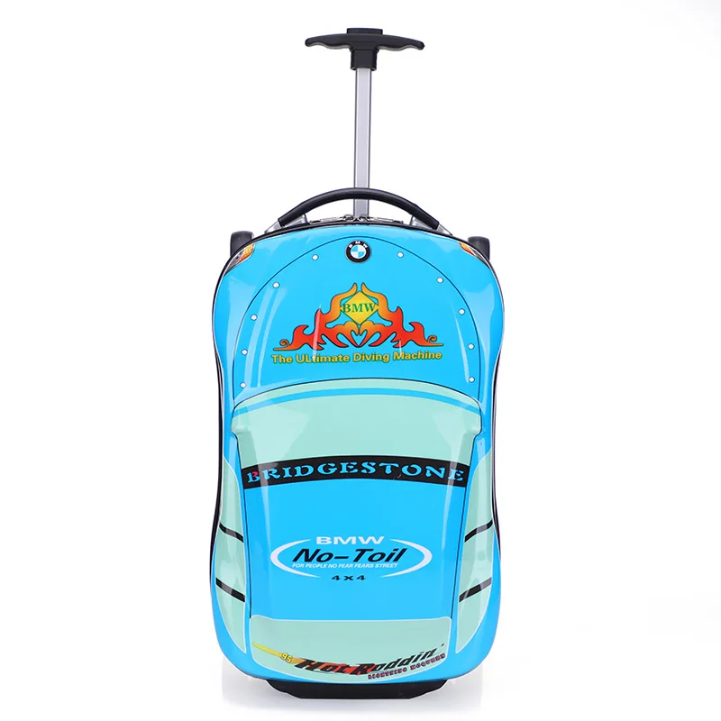 Cartoon Trolley 18 Inch Universal Wheel Suitcase Wholesale Children Roller Kids Cabin Luggage Set