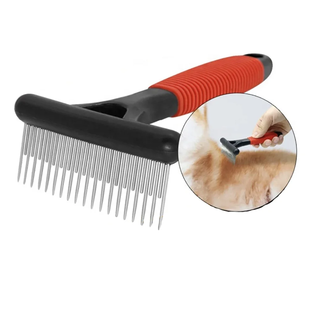 Pet Grooming Kit Box Set Flea Dog Comb Pet Deshedding Pet Grooming Tools