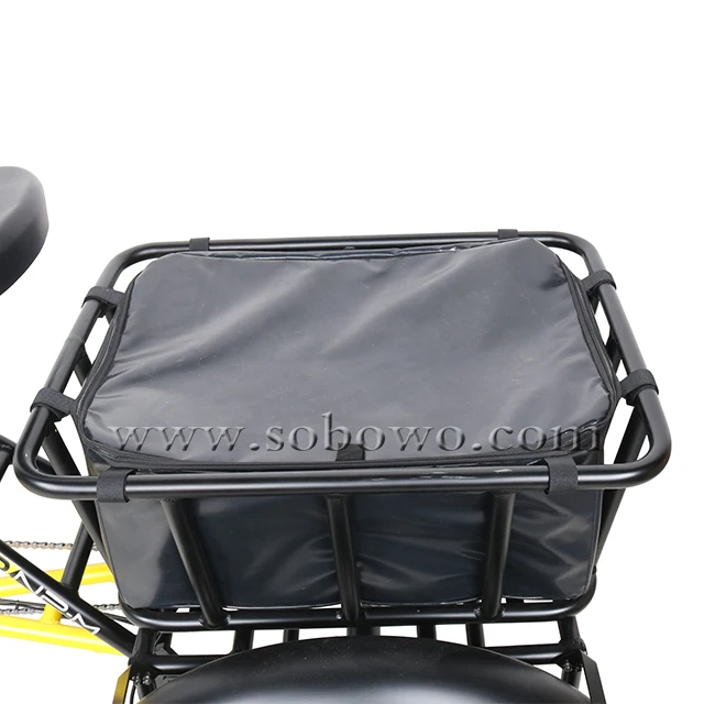 3 wheel bafang ultra mid motor all terrain cargo electric tricycles