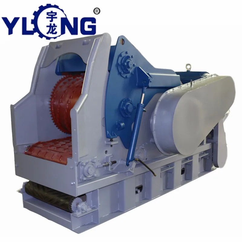 YULONG T-Rex6550A древесиный измельчитель дробилка для древесных отходов машина