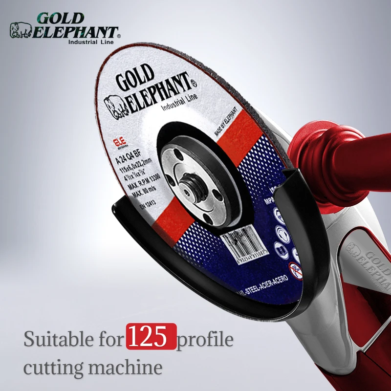 Gold Elephant high quality 4.5 inch grinding disc  115x6.0x22mm grinding wheel for metal