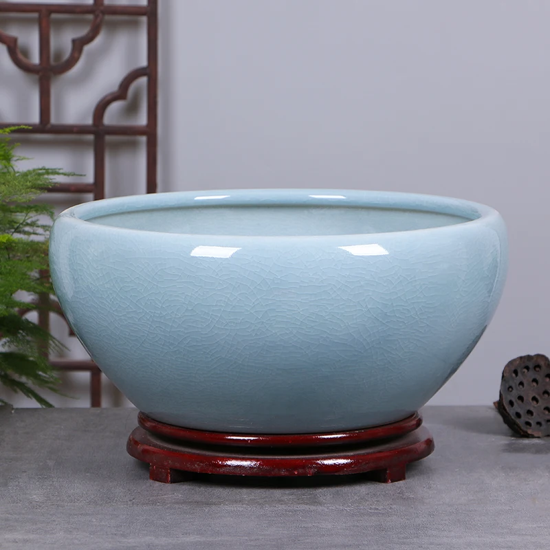 Керамический горшок для рыбы Jingdezhen с